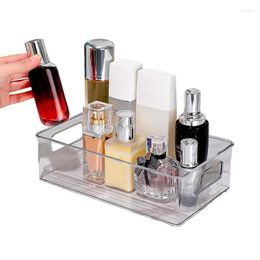 Storage Boxes Makeup Organizer Basket Desktop Box Cosmetic Mask Lipstick Products Transparent Jewelry Office