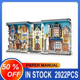 Blocks Reobrix 66026 MOC Book Of Market 2922pcs Building Bricks DIY Assembled Model Educational Toy for kids Birthday Gifts 230710