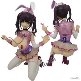 Action Toy Figures 26cm BINDing Sexy Anime Figure Nasu Action Figure Pink Cat Figurine Adult Doll Toy R230710