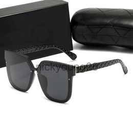 Sunglasses 2023 Luxury designer Sunglasses polaroid lens design womens Mens eyeglass Goggle senior glasses Vintage Metal SunGlass With Box x0710 x0828