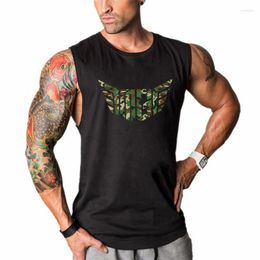 Men's Tank Tops Men Fashion Fast Selling Thin Shirt Summer Moisture Wicking Cotton Breathable Gym Fitness Cool Feeling Casual