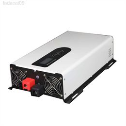 Jump Starter Inverter 6000W Solar Inversor 24v 110v Onda Pura Inversores Solares Low Frequency Power Car Pure Sine Wave 12v 220v Converter HKD230710