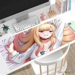 Mouse Pads Wrist Animal My Dress-up Darling Mouse Pad Gaming XL New Custom Computer Mousepad XXL MousePads Office Carpet Non-Slip Table Mat R230710