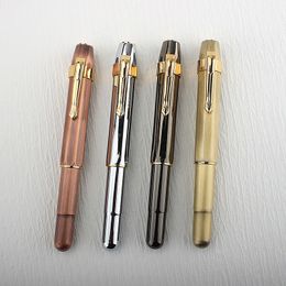 Fountain Pens Luxury Brass Pen Kawaii Ink EFFNib Excellent Business Office School Supplies 230707