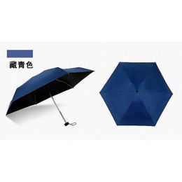 Umbrellas Women Pocket Folding Umbrella Flat Umbrella Fold Sun Umbrella Travel Sunshade Umbrellas