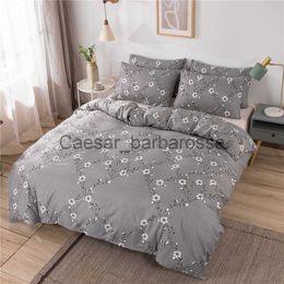 Duvet covers sets Small Floral Bedding Set Soft Comforter Quilt Cover with case Guest Room Adults Bed Duvet Cover Set x0710