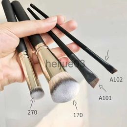 Makeup Brushes Seamless Cover Synthetic Dark Circle Concealer Make Up Brush Foundation Angled Liquid Cream Cosmetic Eyeliner Brush Beauty Tools x0710