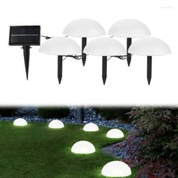 In 1 Half Ball LED Solar Outdoor Light Waterproof Lights Garden Decoration Lamp For Street Courtyard Lawn