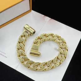 Nail bracelet cuban link bracelet mens bracelet bracelets designer for women charm bracelet men unisex gold party gift Stainless Steel bijoux gold Jewellery pulsera