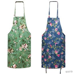 Kitchen Apron Adjustable Cooking Barbecue Apron High Quality Kitchen Outdoors Apron With Pockets R230710