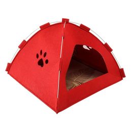 Pet Tent, Cute Pet House For Small Dogs & Cats, Foldable Cat House, Easy To Clean