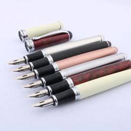 Fountain Pens High quality JINHAO 750 Pen Copperplate calligraphy G NIB Round flourish body Stationery Office school supplies ink pen 230707