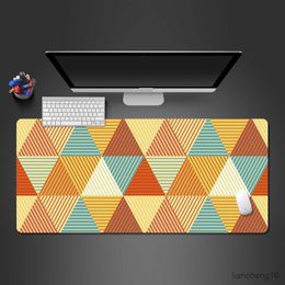 Mouse Pads Wrist Colorful mouse pad cool diamond splice notebook computer natural rubber anti-skid pad most popular office keyboard mousepad R230710