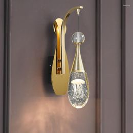 Wall Lamp Modern Nordic Luxury Living Room Jellyfish Light Bedside Corridor Aisles Sconce Decor Lighting Fixture