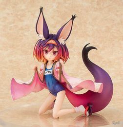 Action Toy Figures 20CM Anime Figure GAME LIFE Izuna Warbeast Swimsuit Kneeling Posture Model Dolls Toy Gift Collect Boxed Ornament
