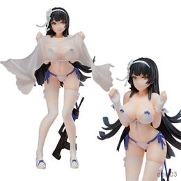 Action Toy Figures 23CM Anime Game Figure Sexy Girl Swimsuit Frontline Standding Model Dolls Toy Gift Collect Boxed Ornaments R230710