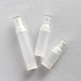 15ml 30ml 50ml Empty Serum Bottles Vacuum Pump Bottles AS Plastic Lotion Sub-Bottling With PP Cream Airless Bottle Sbnjn