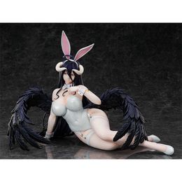 Action Toy Figures Anime Overlord Albedo Bunny Ver. Scale Action Figure FREEing Anime Figure Model Toys Collection Doll GIft