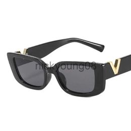 Sunglasses Sunglasses Retro Rectangle Women Designer Vintage Small Frame Sun Glasses Ladies Classic Black Square Oculos SolSunglasses x0710