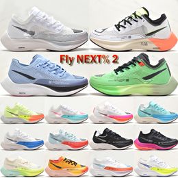 Top Fly NEXT% 2 Men Women Running Shoes 2023 Classic Designer Watermelon Aurora Green Summit White University Gold Outdoor Sports Sneakers Size 36-45