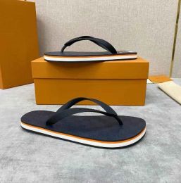 Summer Brand Molitor Sandals Shoes Men Black Rubber Sandals Thongs Slides Flats Comfort Flip Flops Slip On Casual Walking EU38-45 With Box