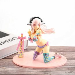 Action Toy Figures 13CM Anime Piece Figurine Super Soniko Action Figure Handmade Ornament Collectible Model Doll Toy Car Ornament R230710