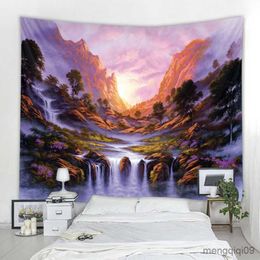 Tapestries Wall Decoration Home Bedroom Living Room Decoration Fantasy Scenery Background Wall Decoration Tapestry R230710