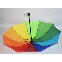 Umbrellas Fold Umbrella Women and Men Non-automatic Umbrella Popular Creative Folding Adults Children Umbrella