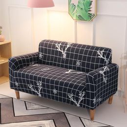 Chair Covers Solid Colour Fashion Home Decoration Sofa For Living Room Cover Pets Couch Elastic Stretch Spandex