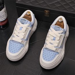 2023 New Designer Men Shoes Platform Casual Sneakers Men Vulcanised Shoes Thick-soled Skateboarding Shoes Zapatos Hombre