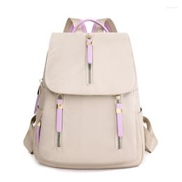 School Bags Schoolbag Double Strap Shoulder Bag Fashion Pack For Girl Women Student Bookbags Large Capacity Black/White/Gray 517D