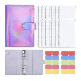 Gift Wrap Account Book Budget Binder Savings A6 Plastic File Folders Cash Envelopes Budgeting Pvc Money Organiser