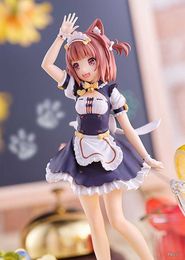 Action Toy Figures 19CM Anime Figure Azuki Sexy Girl Red Scale Action Figure Collectible Model Toys Action