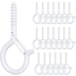 Kitchen Towel Hooks Q Hanger Ceiling Q Screw Hook Lights Hanger Christmas Hanger 20 White 230710