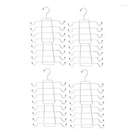 Hangers 4 Pack Space Saving Closet Organizer For Tank Top Cami Bra Pajamas Strappy Dress Bathing Suit