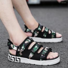 Sandals Summer Autumn Shoes Men Slipper Breathable Mesh Ballet Flats Slip On Loafers Sneaker