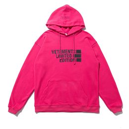 Mens Hoodies Sweatshirts High Quality VTM Vetements Only Men Women 1 Top Quality Oversized Letter Print Pullover Gym Men Women Vtm Vetements 532