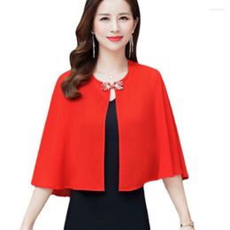 Scarves Korean Women Short Outer Wear Sunscreen Shawl Summer Chiffon Cloak Overlay With Cardigan Coat Sun Clothing Air-Conditioning Cape