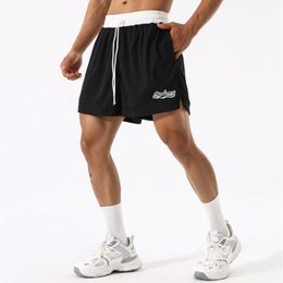 Men's Shorts Mens Basketball Workout Gym Men Breathable Quick Dry Elastic Waist Drawstring Short Pants