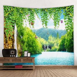 Tapestries Beautiful Natural Scenery Printed Large Wall Tapestry Cheap Wall Hanging Wall Tapestries Wall Art Decor