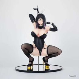 Action Toy Figures 30CM BINDing Creators Momose Shino Bunny Girl Action Figure Toy Adult Statue Collectible Model Doll Gift R230710