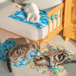 Cool And Comfortable Pet Sleeping Pads Keep Your Dogs And Cats Relaxed And Refreshed, Dog Cooling Mat Summer Cooling Bed