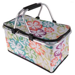 Dinnerware Sets Storage Box Outdoor Portable Incubator Preservation Insulated Lunch Thermal Collapsible Tote