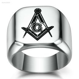 Designer Masonic Ring for Men master masonic signet ring free mason ring jewelry