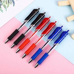 Push Type Neutral Pen Red Black Blue 0.5mm Head Signature Core Office Supplies Stationery