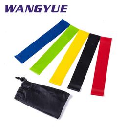 Resistance Bands Yoga Crossfit Resistance Bands 5 Level Rubber Training Pull Rope For Sports Pilates Expander Fitness Gum Gym Workout Equipment HKD230710