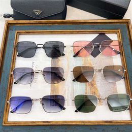 Sunglasses 2023 New High Quality P family's internet celebrity's same Personalised business ins sunglasses for men's versatile travel trend glasses PR 54WS