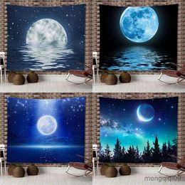 Tapestries Tapestry Universe Starry Sky Natural Scenery Room Background Decoration Hanging Cloth R230710