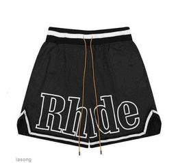 Men's Shorts Rhude Letters Printing Designer Short Fashion Large Size xxl 3xl 4xl Men Sweatpants Pants Unisex Summer Mens Beach Pantnovb