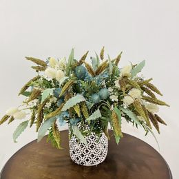 Decorative Flowers Simulation Fake Plants Wedding Flower Arrangement Crafts Home Decoration